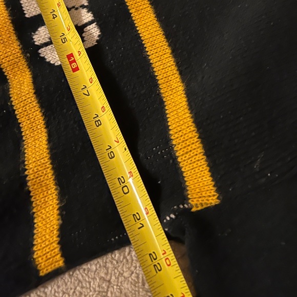 RARE VINTAGE 1980s Pittsburgh Steelers GB Cliff Engle Sweater NFL Football Large - Picture 7 of 9